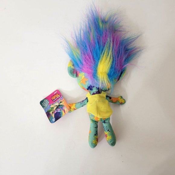 DreamWorks Trolls Harper Pastel Multi Colored Troll Plush Toy With Tag - Picture 6 of 6